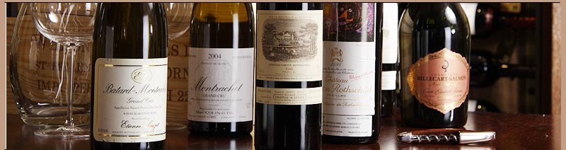 Wine List of the Pluckemin Inn